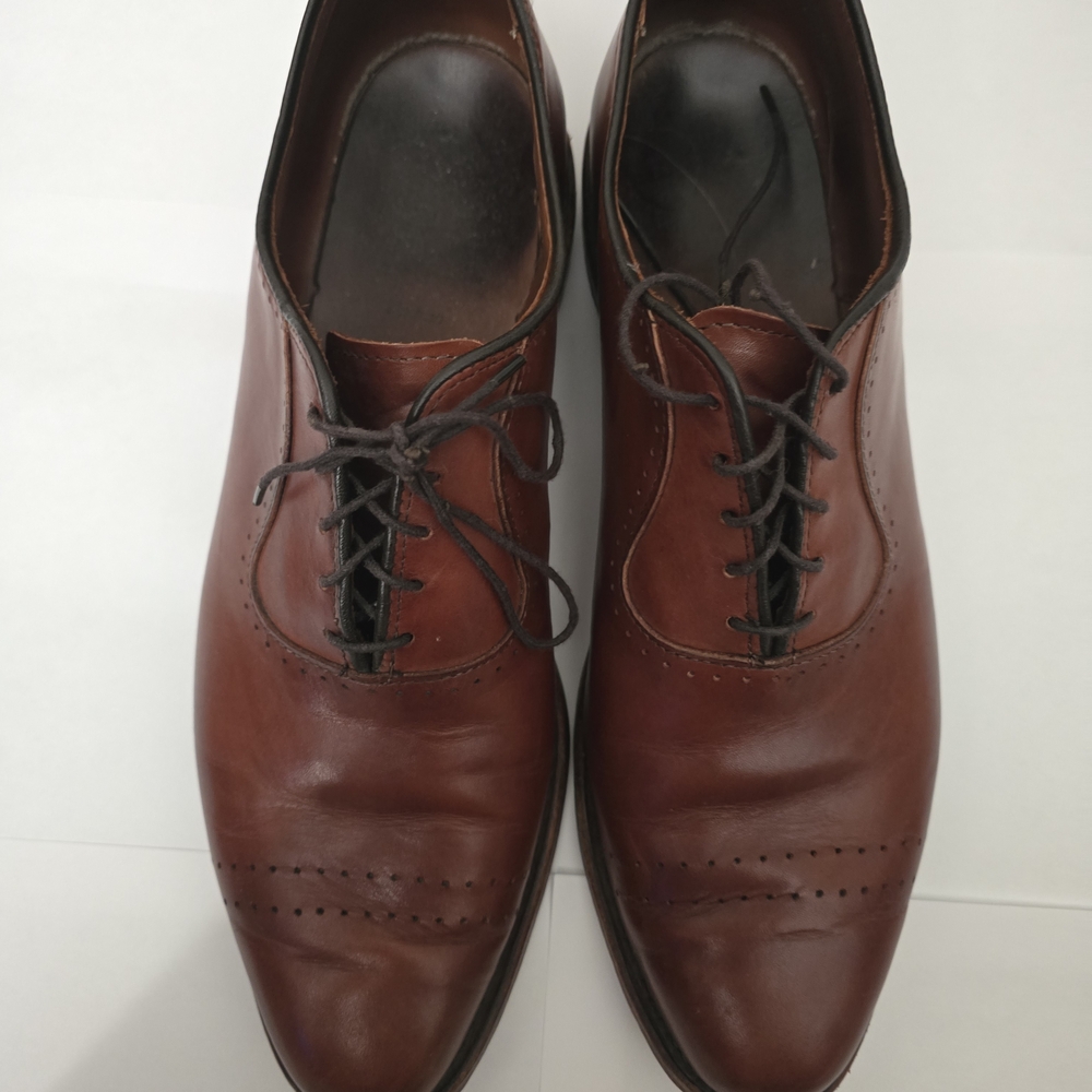 Allen Edmonds Rich Brown Leather Oxfords